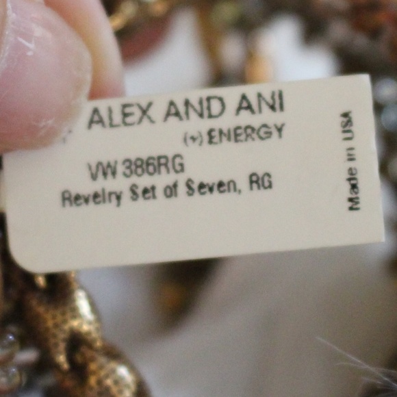 Alex and Ani, Revelry Set of 7 RG bracelets - Picture 3 of 12